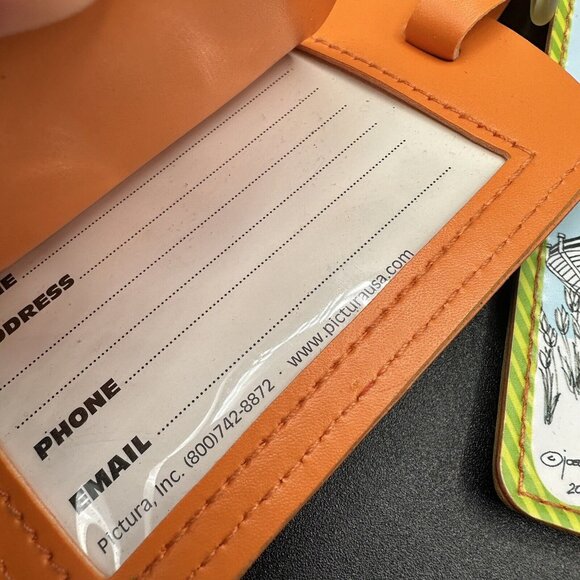 Dolly Mamas By Joey Luggage Tag Set of 5 Africa Holland Canada 2010 Rare Travel - Picture 4 of 13